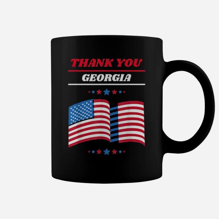 Thank You Georgia Democrats Coffee Mug