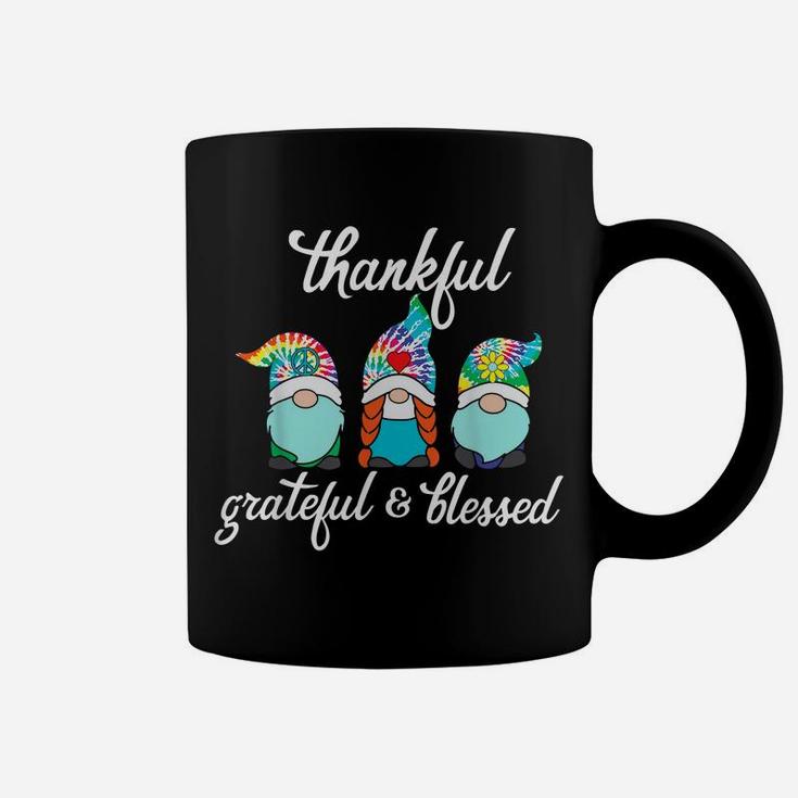 Thankful Grateful Blessed Shirt For Women Tie Dye Christmas Coffee Mug