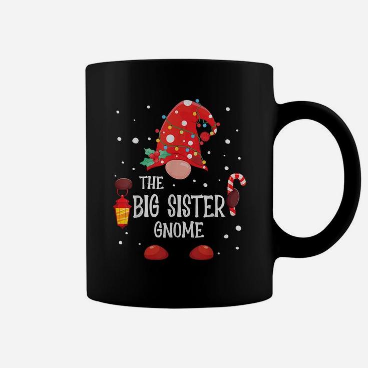 The Big Sister Gnome Matching Family Christmas Gnome Pajama Coffee Mug
