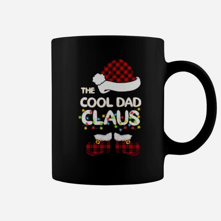 The Cool Dad Claus Light Matching Family Xmas Coffee Mug