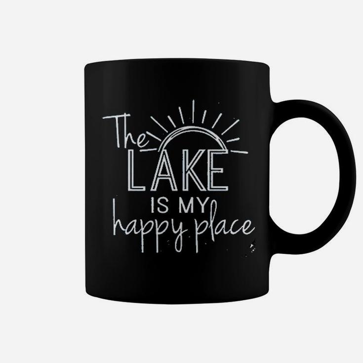 The Lake Is My Happy Place Coffee Mug