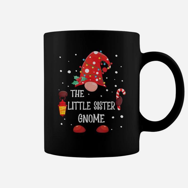 The Little Sister Gnome Matching Family Christmas Gnome Coffee Mug