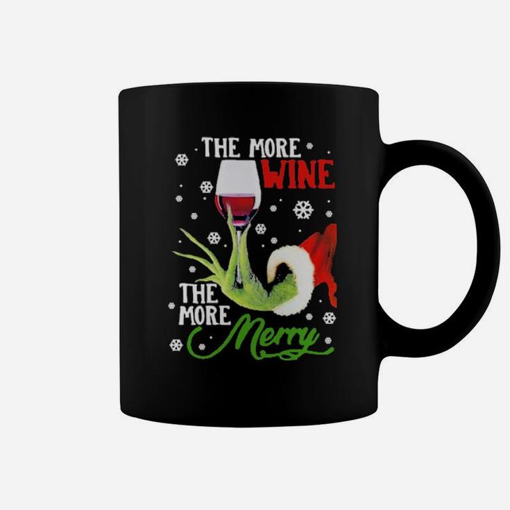 The More Wine The More Merry Coffee Mug