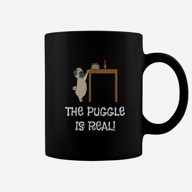 The Puggle Is Real Coffee Mug