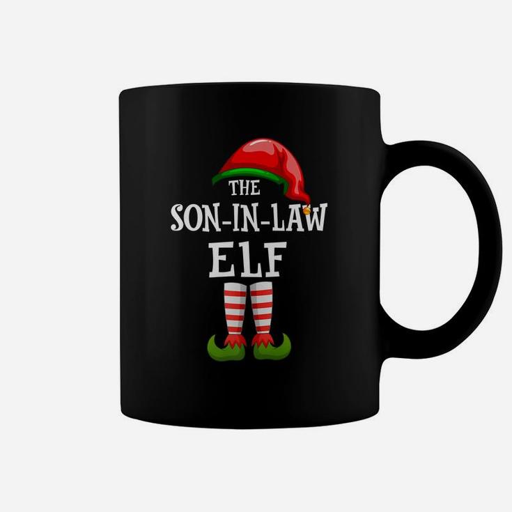 The Son-In-Law Elf Family Matching Xmas Group Gifts Pajama Coffee Mug