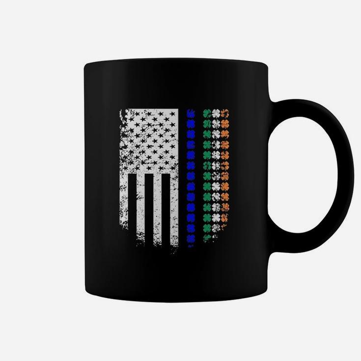 Thin Blue Line Us Flag Coffee Mug