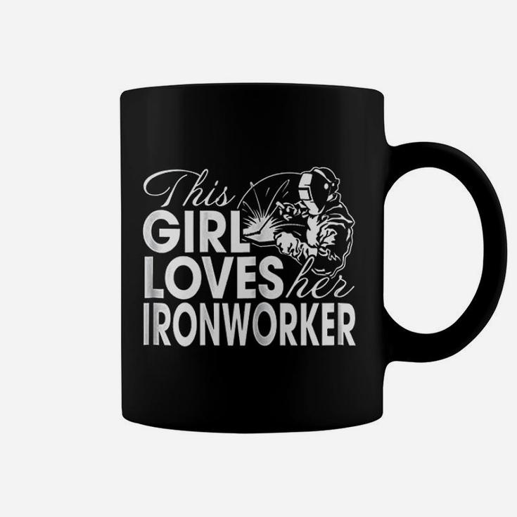 This Girl Loves Her Ironworker Coffee Mug