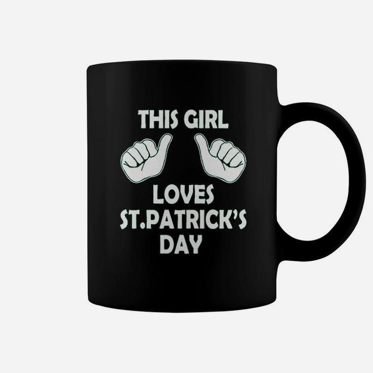 This Girl Loves Saint Patricks Day Coffee Mug