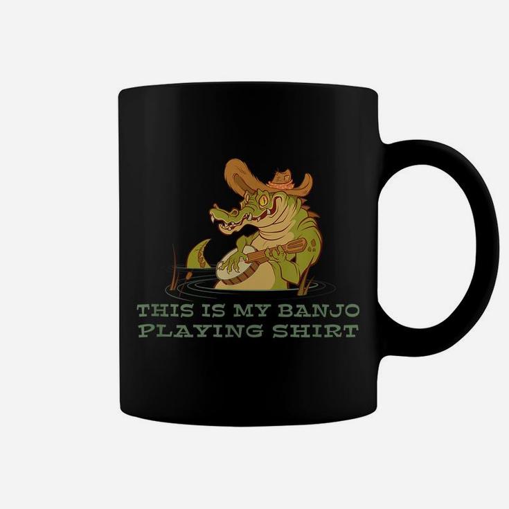 This Is My Banjo Playing Shirt - Fun Banjo Pickers Coffee Mug