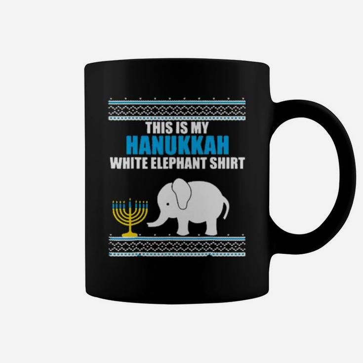 This Is My Hanukkah White Elephant Coffee Mug