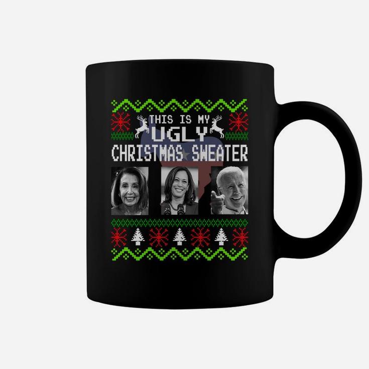 This Is My Ugly Christmas Anti-Biden Sweatshirt Coffee Mug