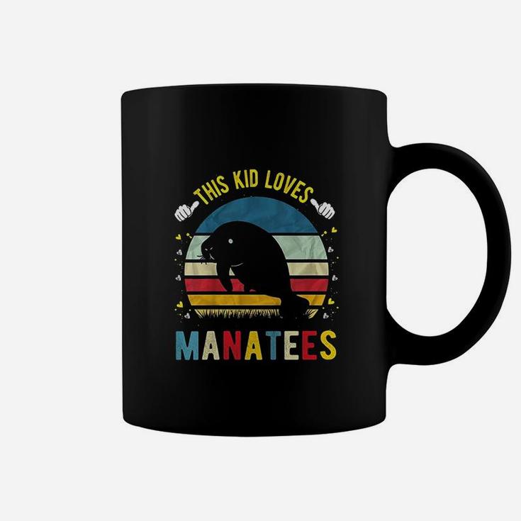 This Kid Loves Manatees Coffee Mug