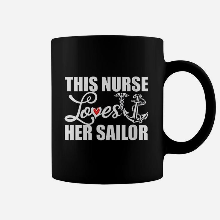 This Nurse Loves Her Sailor Cute Nursing Gift Coffee Mug