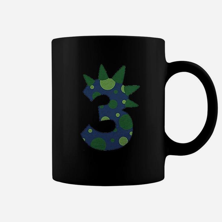Three Dinosaur 3Rd Birthday Birthday Boy Coffee Mug