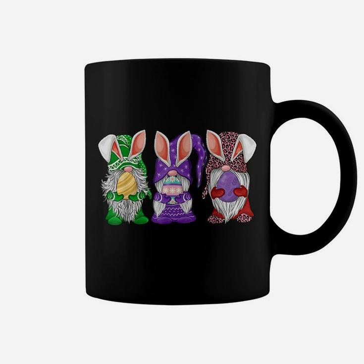 Three Gnome Easter Hippie Egg Hunting Costumer Bunnies Coffee Mug