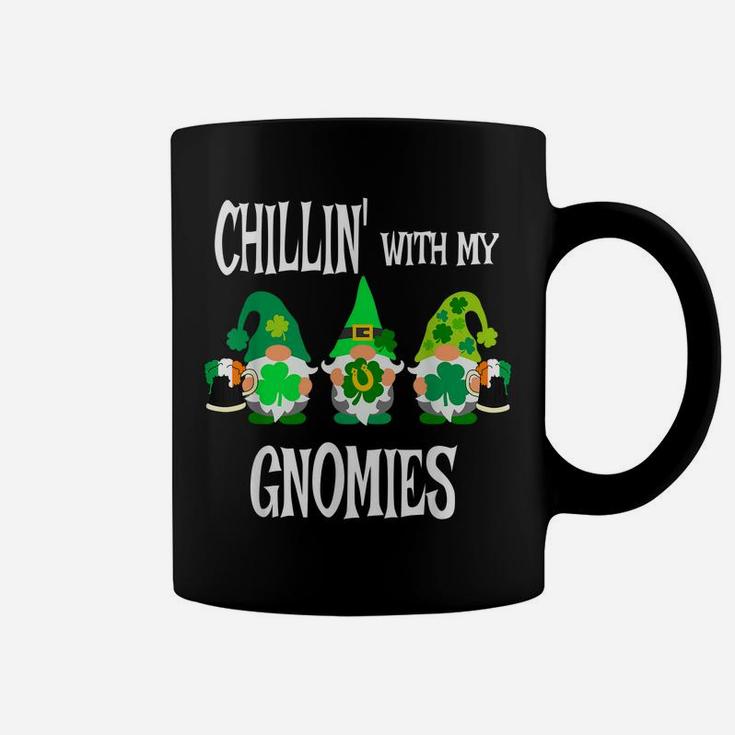 Three Gnome Saint Patricks St Paddys Clover Leaf Beer Coffee Mug