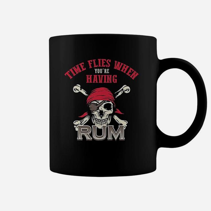 Time Flies When You Are Having Rum Coffee Mug
