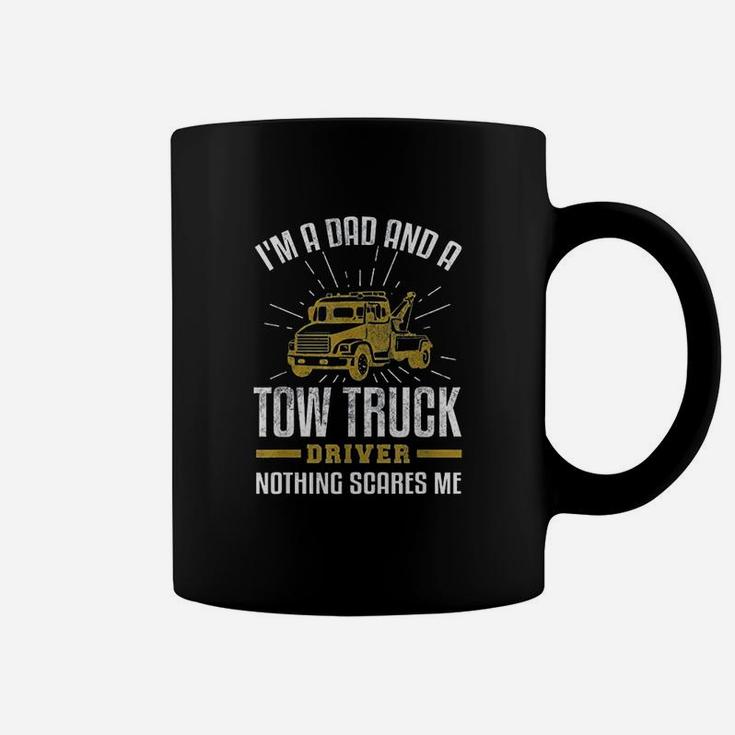 Tow Truck Driver Dad  Funny Tow Truck Father Coffee Mug