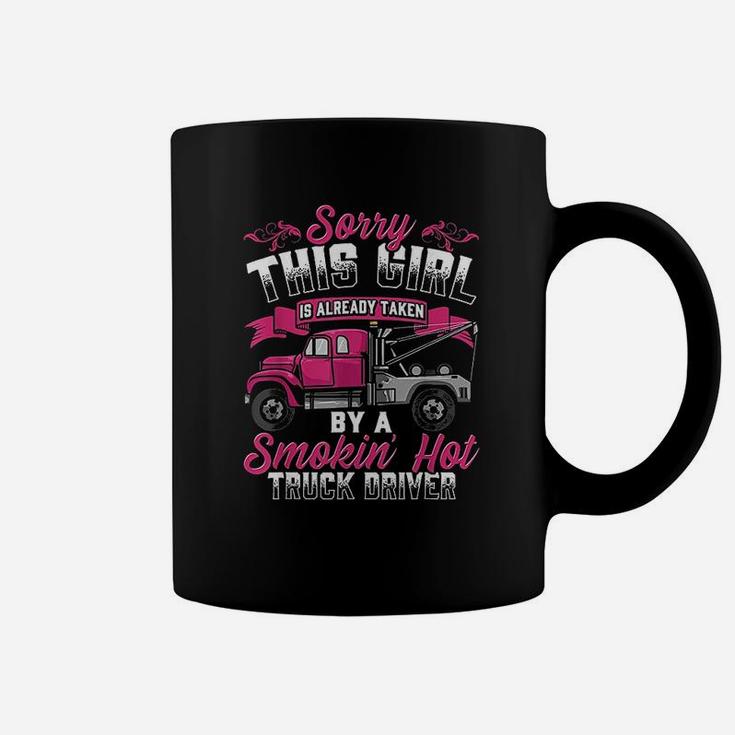Tow Truck Driver Wife Girlfriend Tow Trucker Coffee Mug