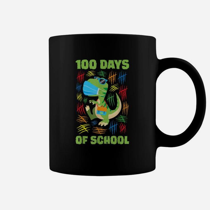 Trex Funny 100 Days Of School Boys Girls Gift Coffee Mug