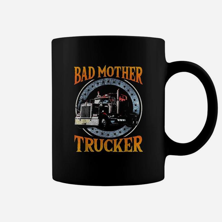 Trucker Bad Mother Coffee Mug