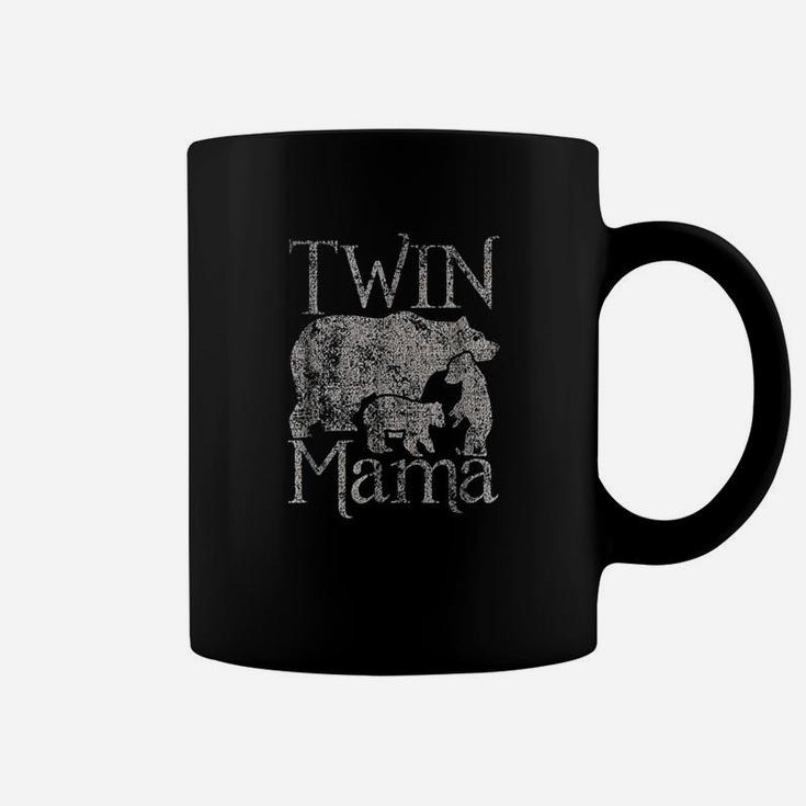 Twin Mama Mom Distressed Mothers Day Coffee Mug