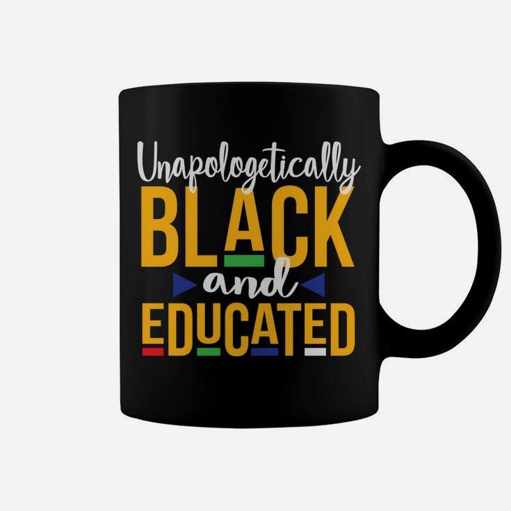 Unapologetically Black Educated Dop E Melanin Christmas Gift Coffee Mug