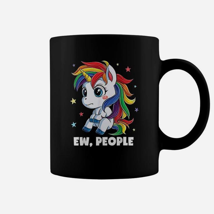 Unicorn Ew People Funny Rainbow Unicorns Coffee Mug