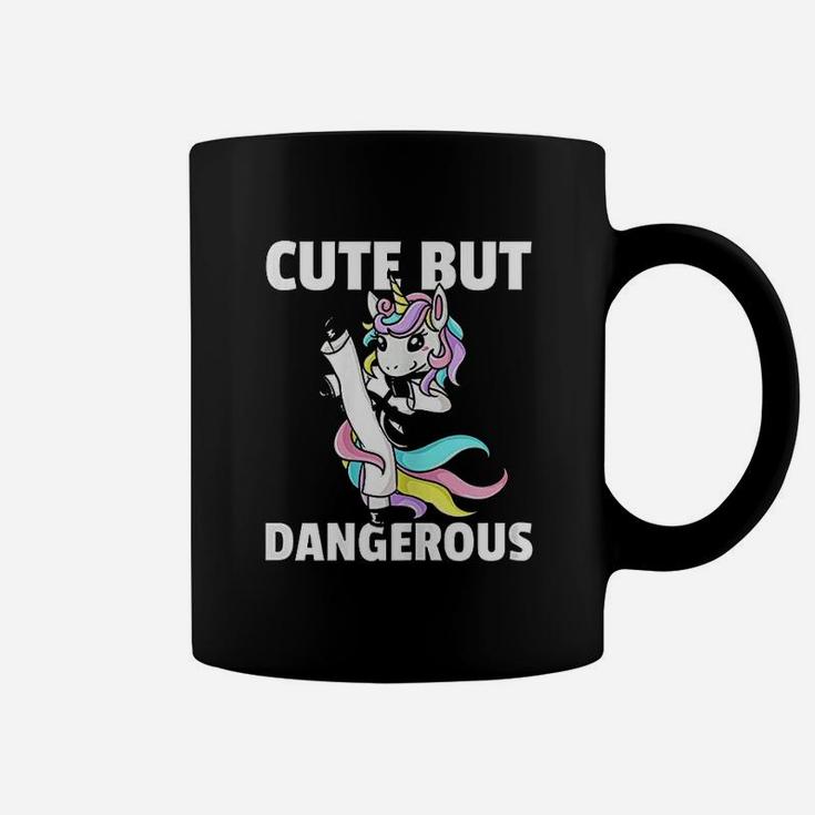 Unicorn Karate Cute But Dangerous Coffee Mug