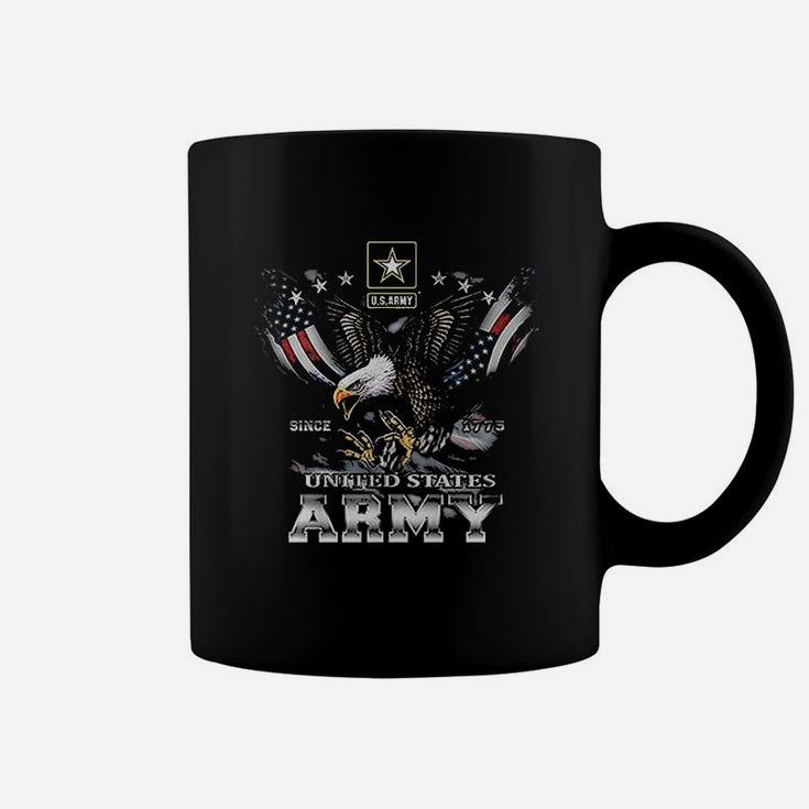 Us Army Since 1775 Eagle Usa American Flag Wings Coffee Mug