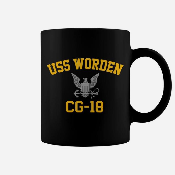 Uss Worden Cg-18 Coffee Mug