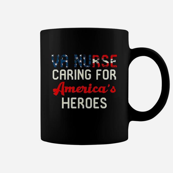 Va Nurse Caring For America's Heroes Coffee Mug