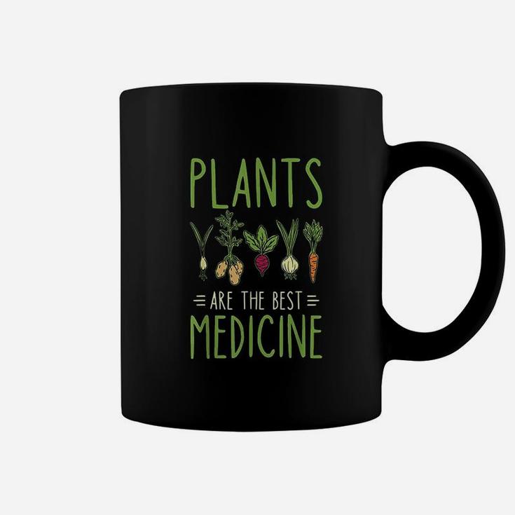 Vegan Plants Are The Best Medicine Plant Based Powered Coffee Mug
