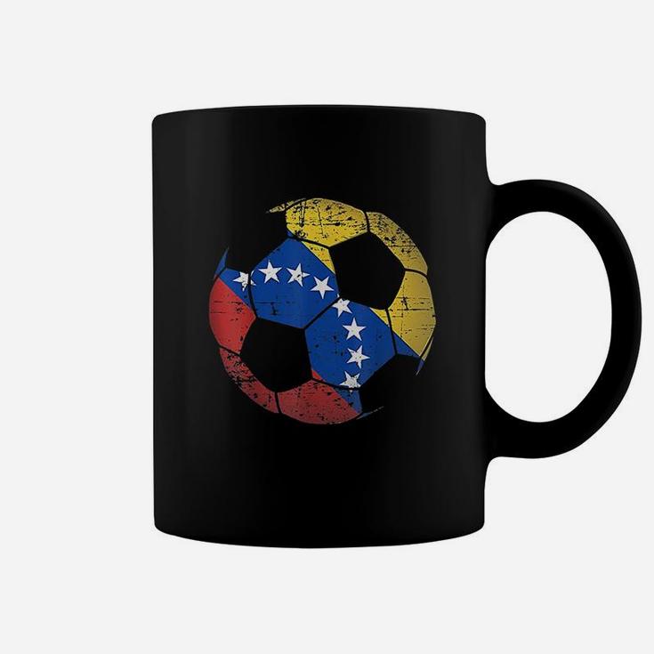 Venezuela Soccer Ball Flag Jersey Coffee Mug