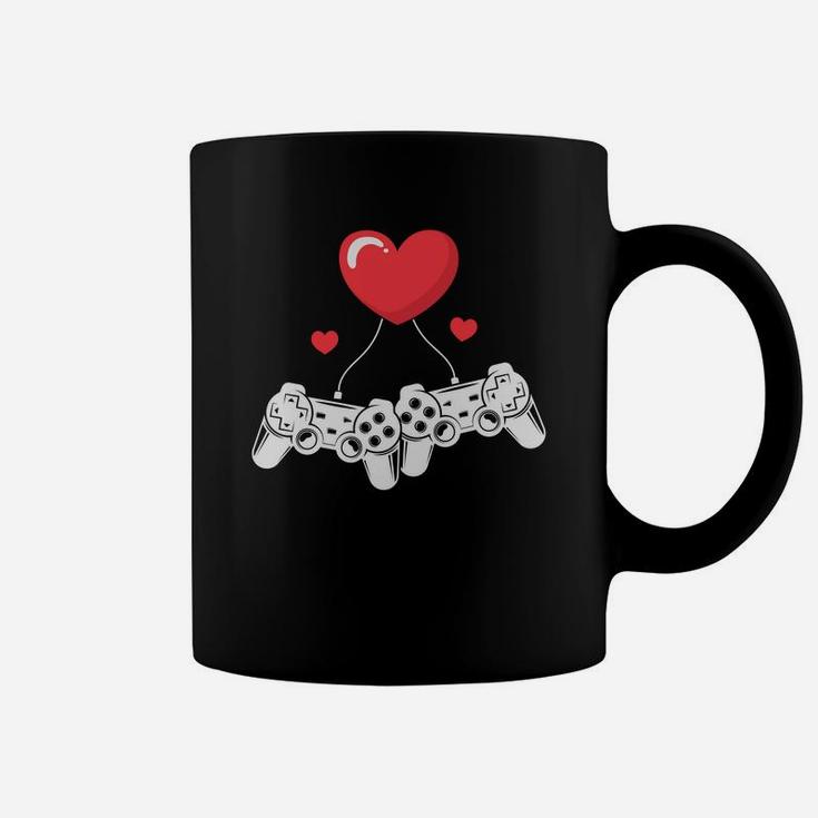 Video Game Lover Gift For Valentine Happy Valentines Day Coffee Mug