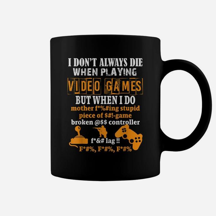 Video Games  Funny Gamer Tee For Console Gaming Fans Coffee Mug