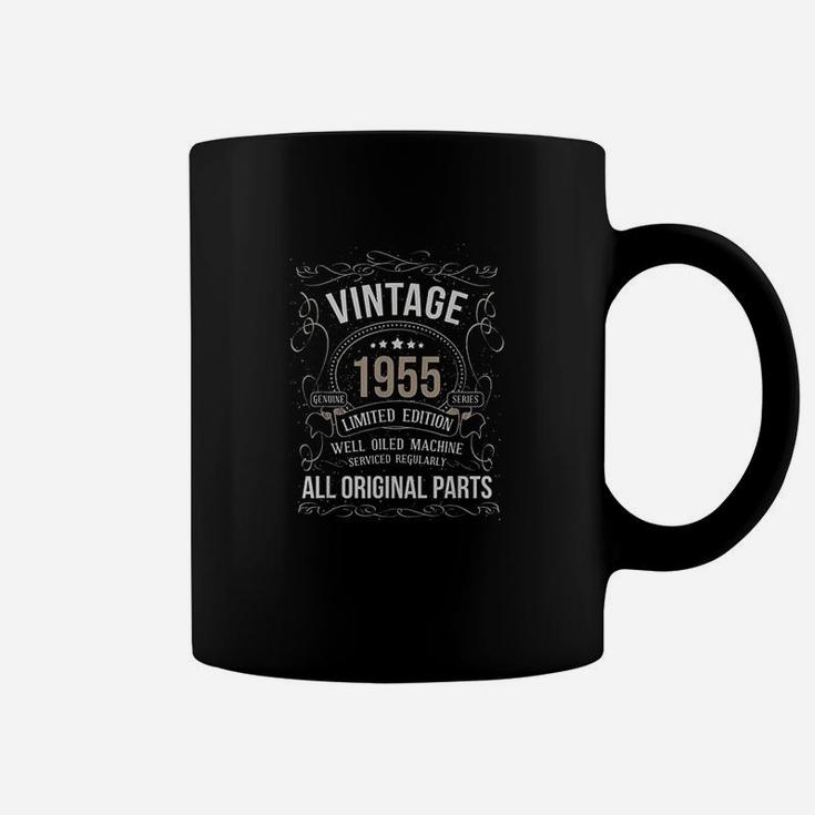 Vintage 1955 66Th Birthday All Original Parts Gift Men Women Coffee Mug