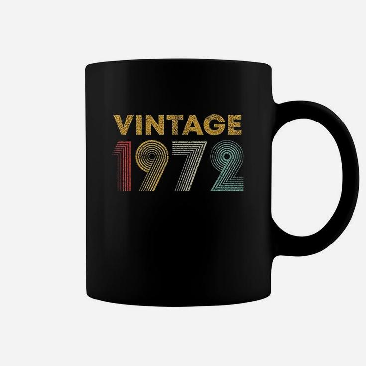 Vintage 1972 49Th Birthday Gift Men Women 49 Years Old Coffee Mug