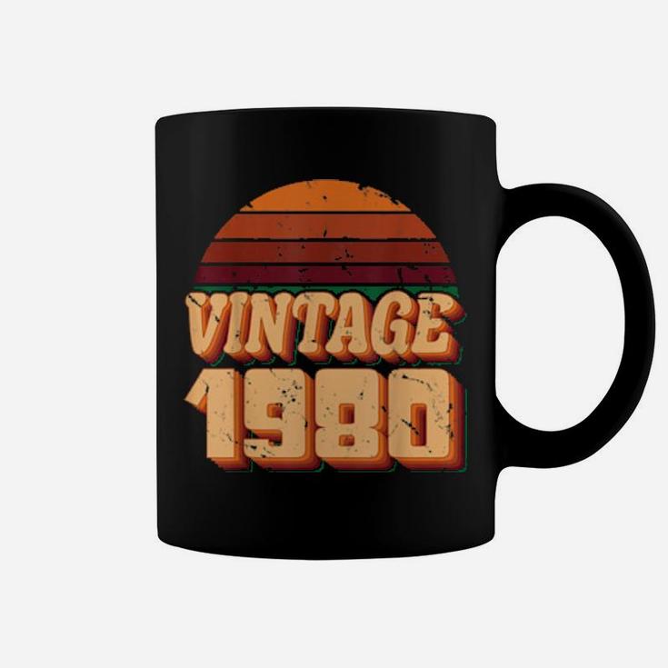 Vintage 1980, 40Th Birthday,, 40 Years Old Coffee Mug