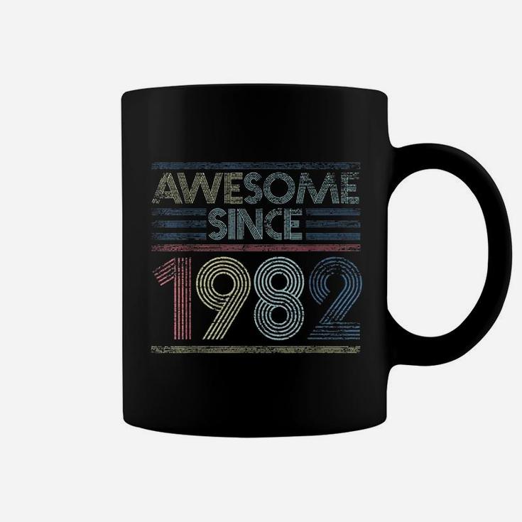 Vintage 39Th Birthday Awesome Since 1982 Coffee Mug