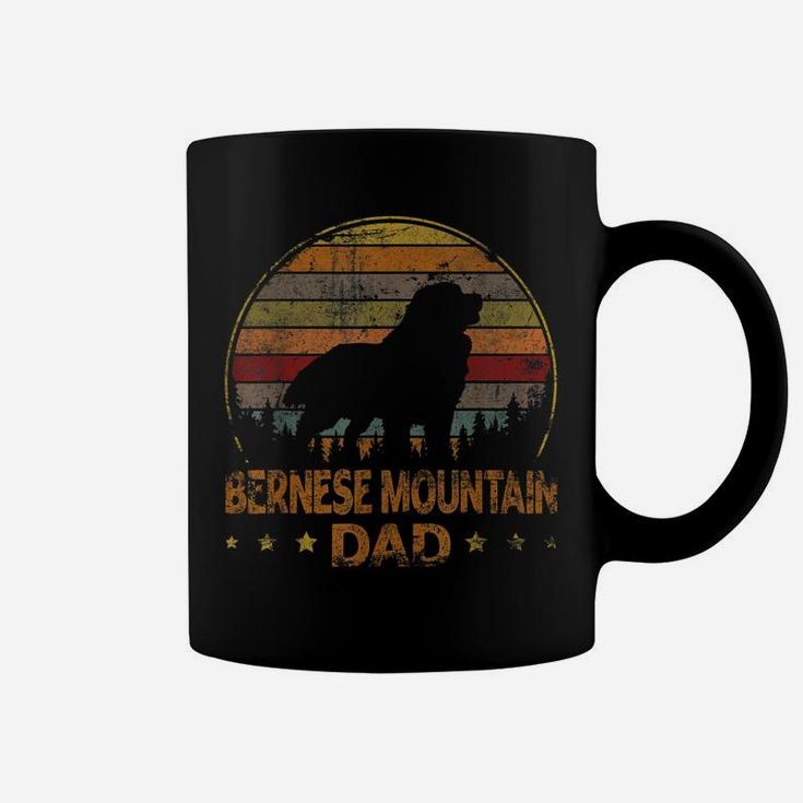 Vintage Bernese Mountain Dog Dad Retro Dog Father's Day Coffee Mug