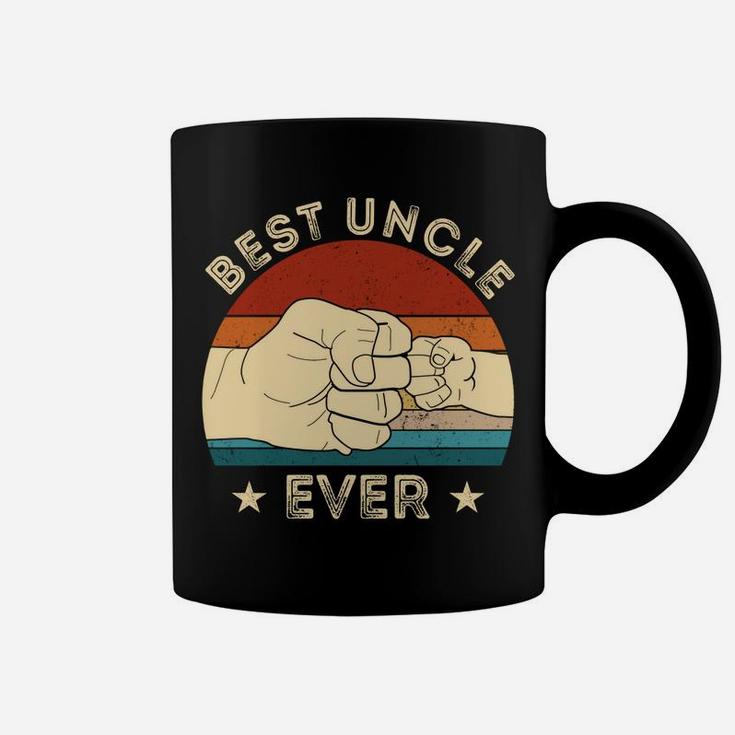 Vintage Best Uncle Ever Fist Bump Funny Uncle Christmas Gift Sweatshirt Coffee Mug