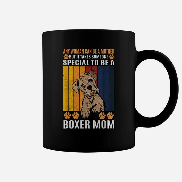 Vintage Boxer Mom Dog Mama Pet Owner Animal Lover Coffee Mug