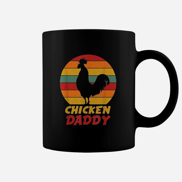 Vintage Chicken Daddy Farmer Country Farm Men Boys Coffee Mug