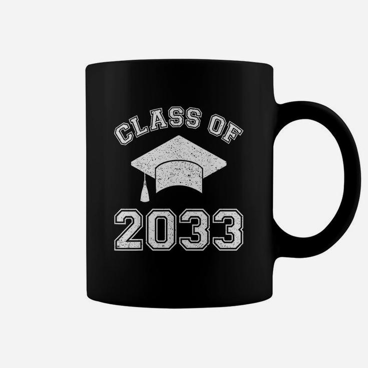 Vintage Class Of 2033 Kindergarten Grow With Me Girls Gift Coffee Mug