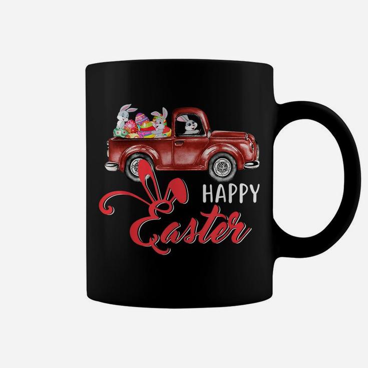 Vintage Easter Truck Bunny Eggs Truck Egg Hunting Coffee Mug