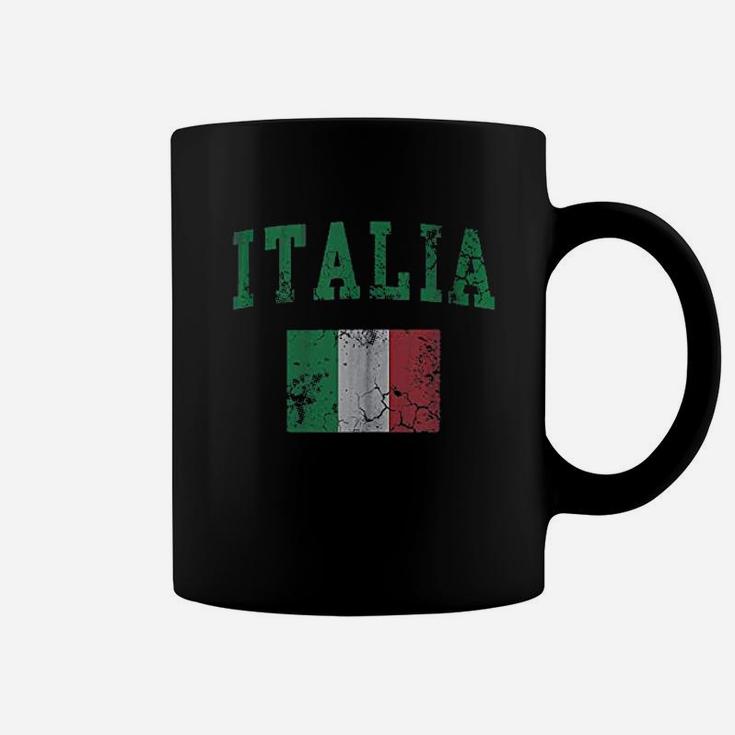 Vintage Italia Flag Coffee Mug