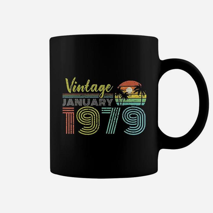 Vintage January 1979 42 Years Old Birthday Coffee Mug