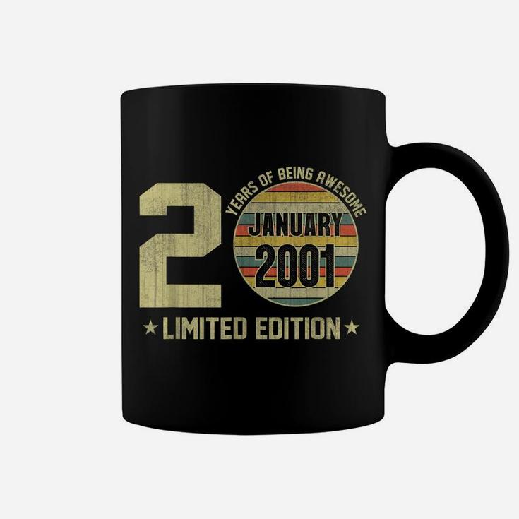Vintage January 2001 Designs 20 Yrs Old 20Th Birthday Gift Coffee Mug