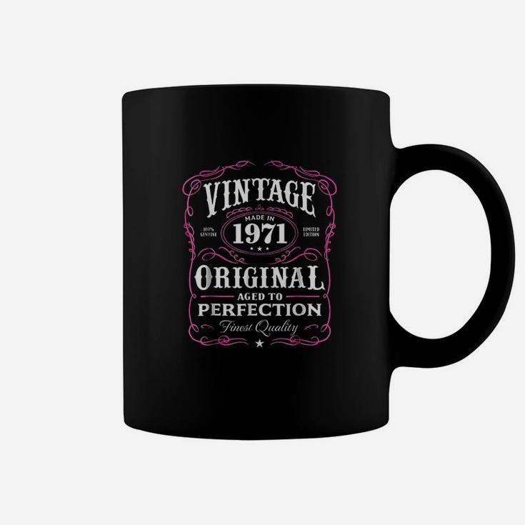 Vintage Made In 1971 47Th Birthday Gift Coffee Mug